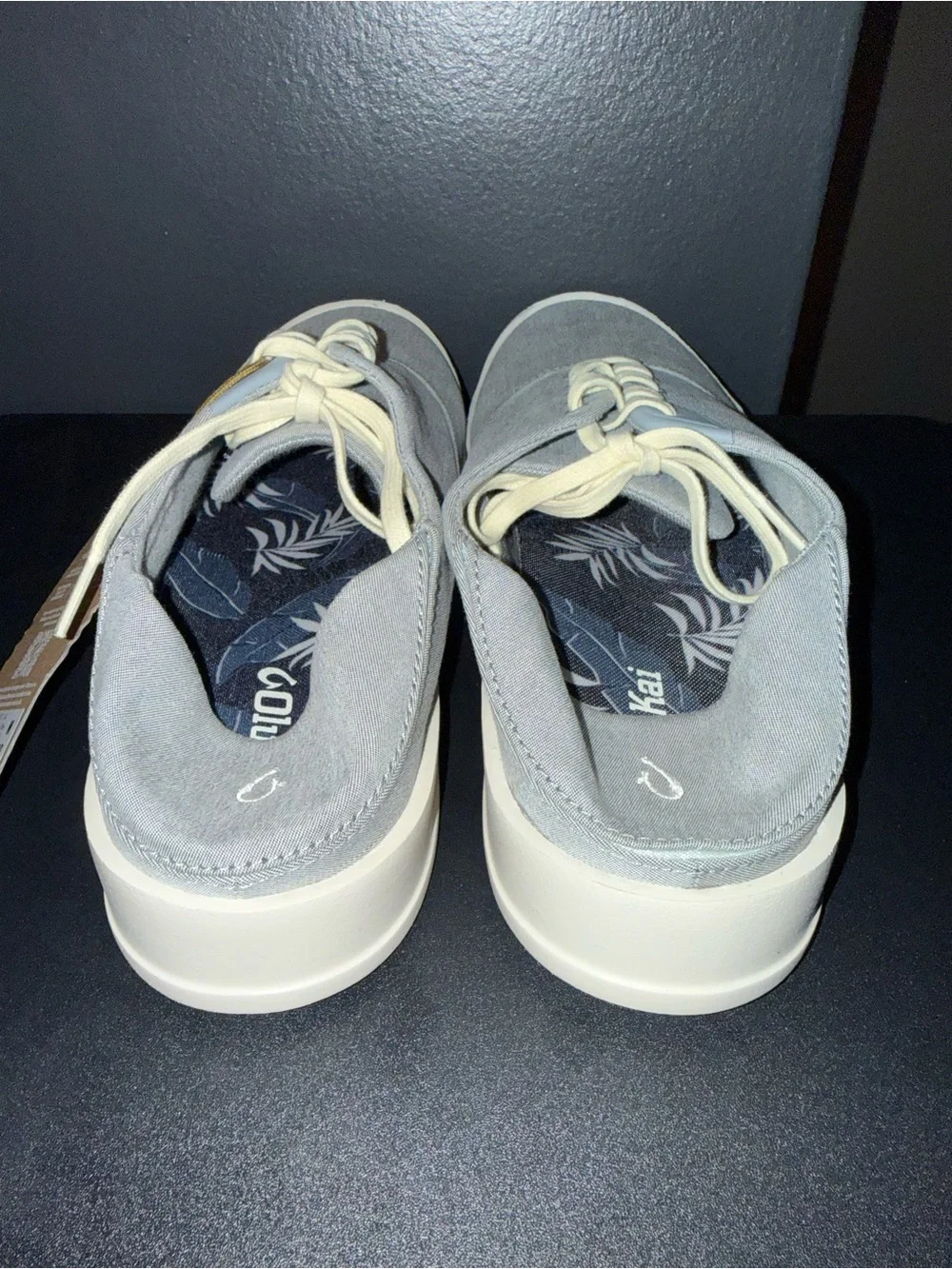 🆕 OluKai Tradewind Sneakers Cooler Grey Men’s 10